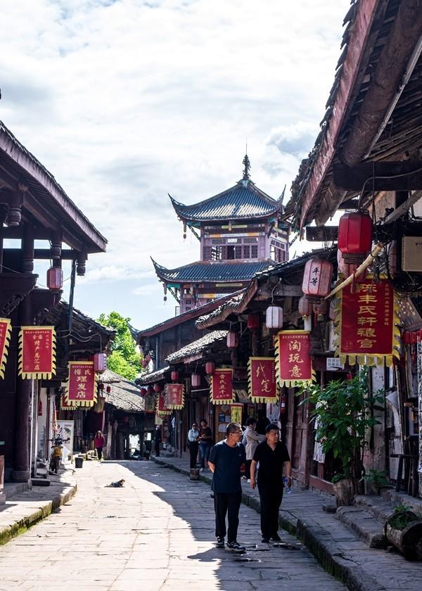 拥堵的停车场